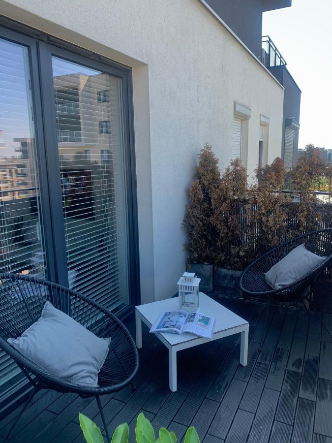 Ekskluzywny Penthouse Z Ogrodem W Centrum Lodzi 外观 照片