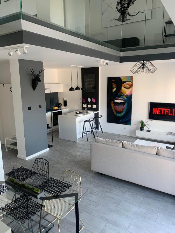 Ekskluzywny Penthouse Z Ogrodem W Centrum Lodzi 外观 照片